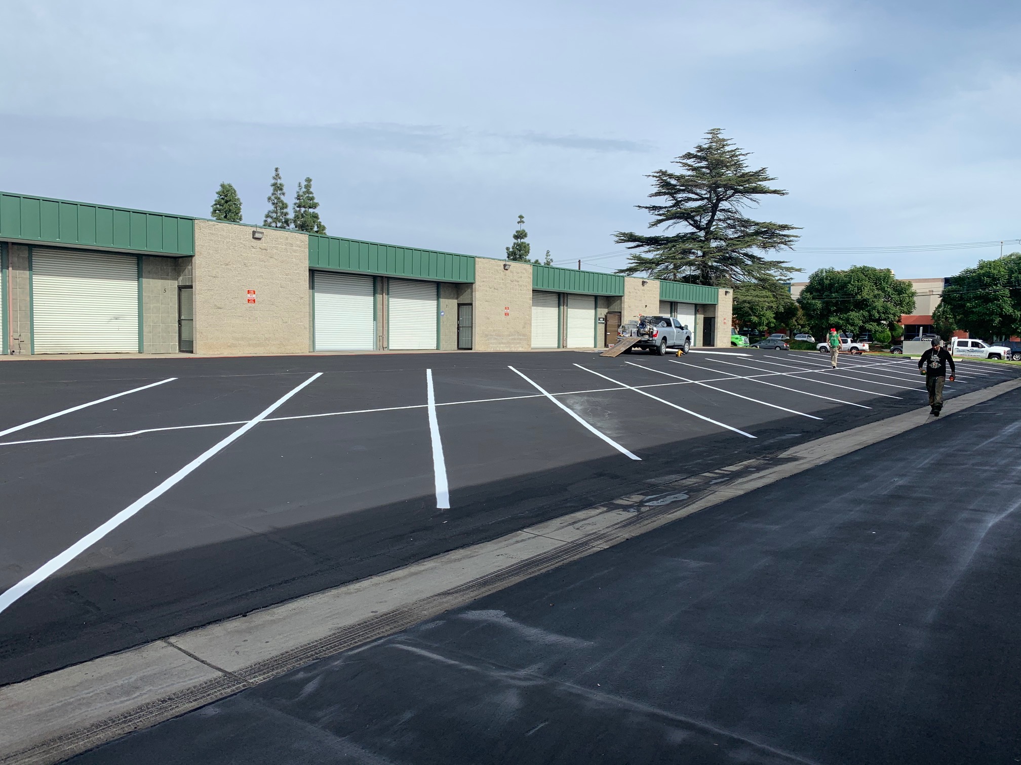 ADA compliance striping and parking lot pavement marking Southern California